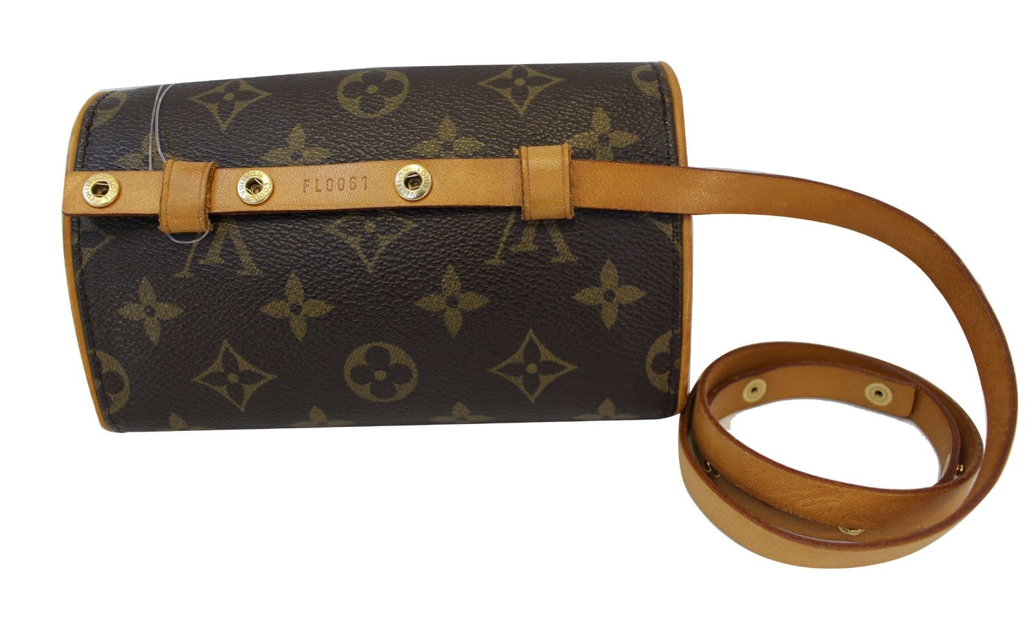 Authentic LOUIS VUITTON Monogram Canvas Florentine Pouch Bum Bag TT155