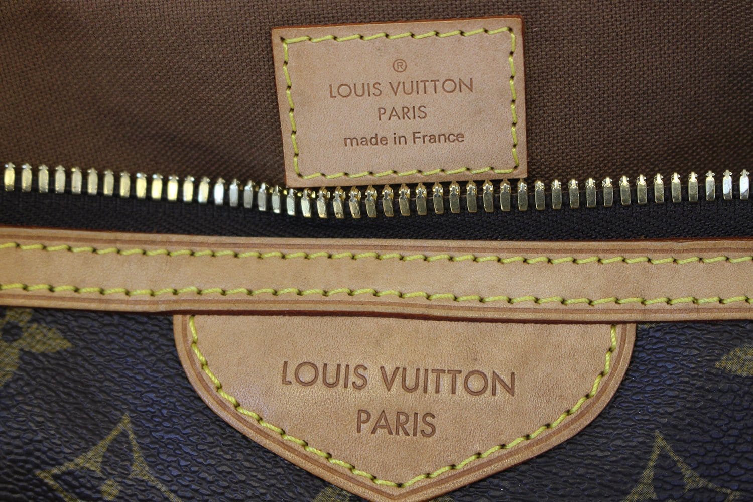 LOUIS VUITTON Monogram Palermo PM Tote Shoulder Bag