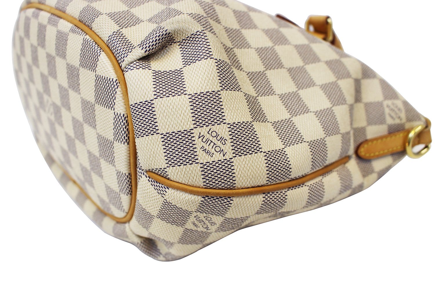LOUIS VUITTON Damier Azur Riviera PM Shoulder Handbag - 30% Off