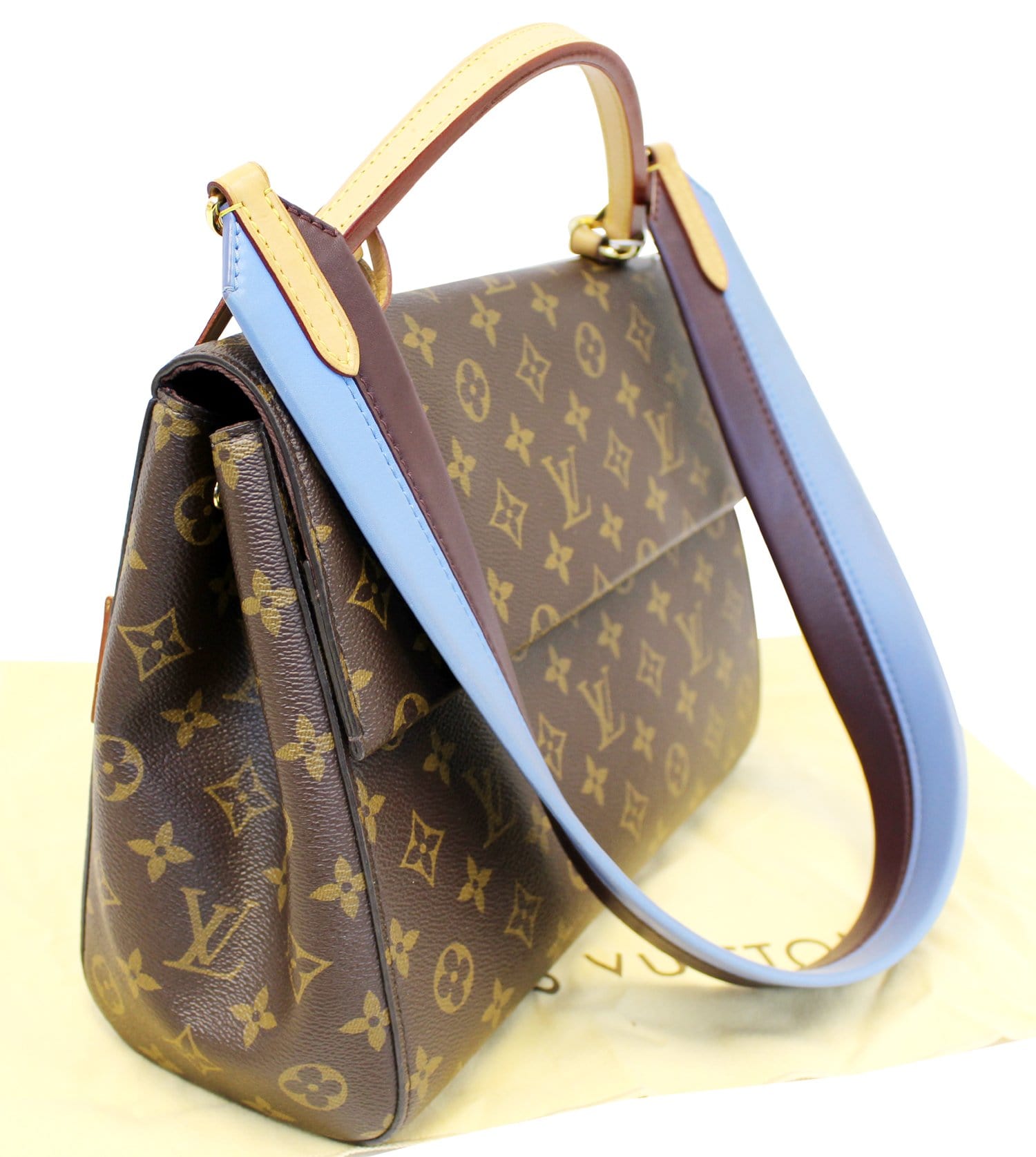 LOUIS VUITTON Monogram Canvas Cluny MM Shoulder Bag TT2066