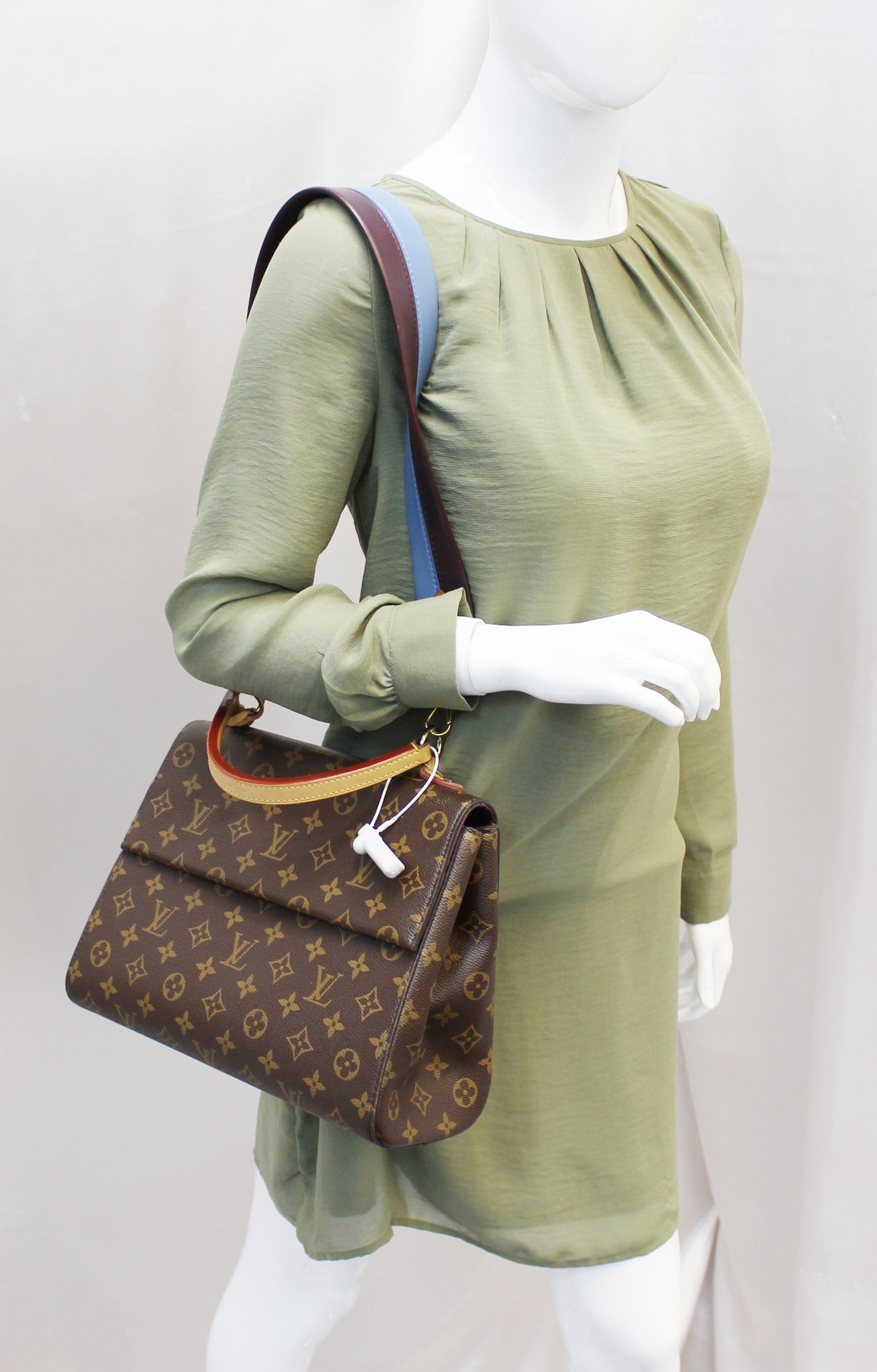 LOUIS VUITTON Monogram Canvas Cluny MM Shoulder Bag TT2066