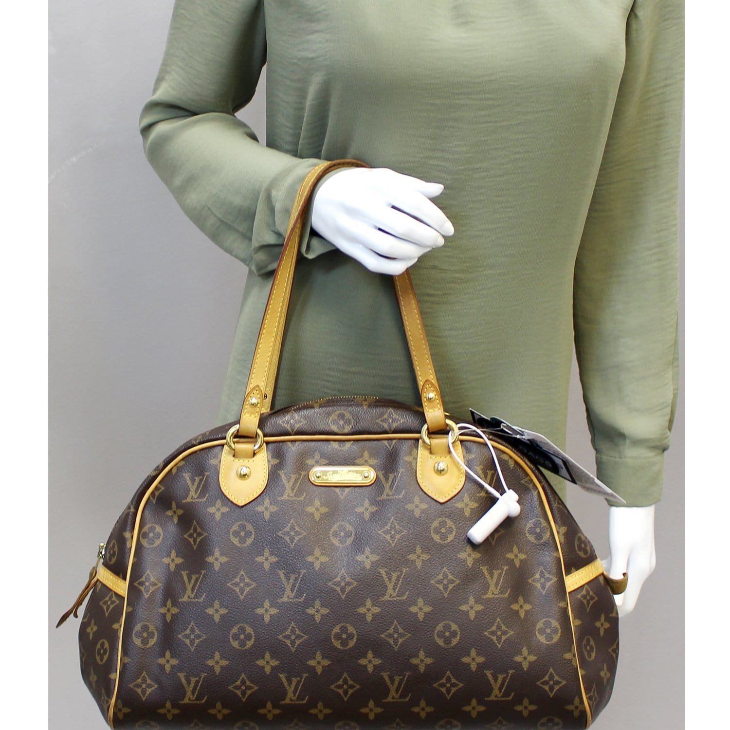 LOUIS VUITTON Montorgueil GM Monogram Canvas Shoulder Bag