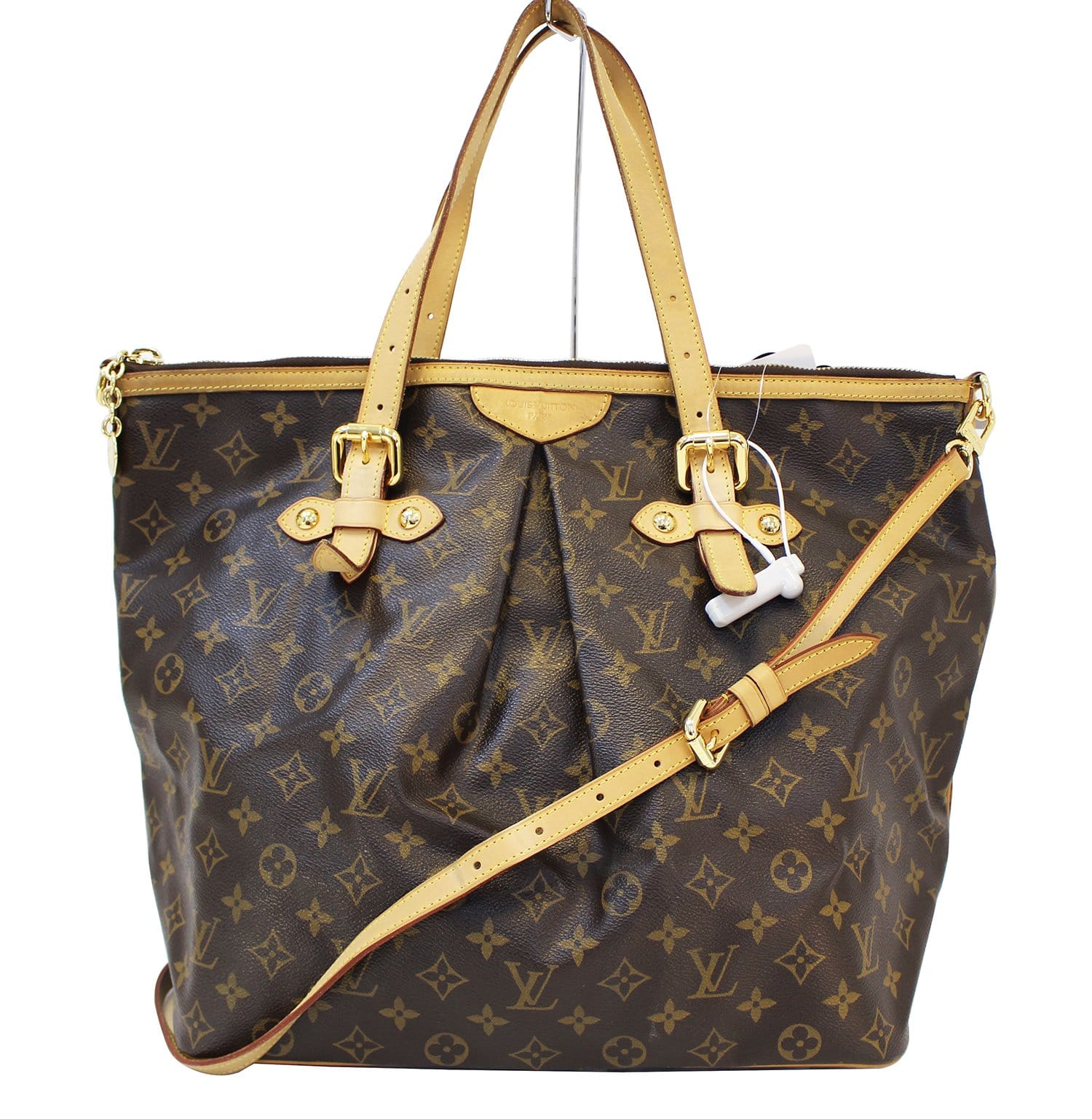 LOUIS VUITTON Monogram Palermo GM Tote Shoulder Bag