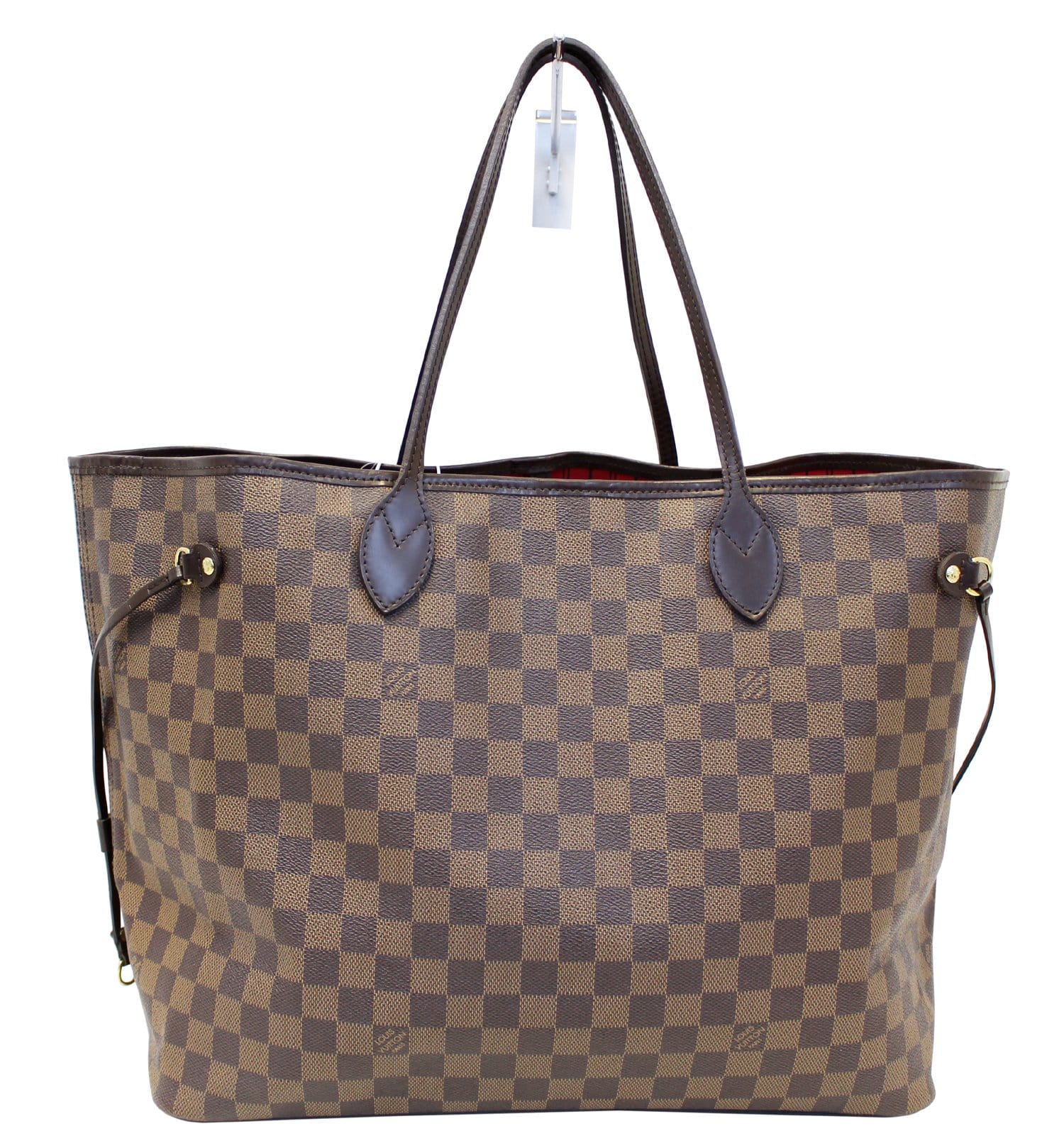 LOUIS VUITTON Damier Ebene Neverfull GM Brown Tote Bag TT2059