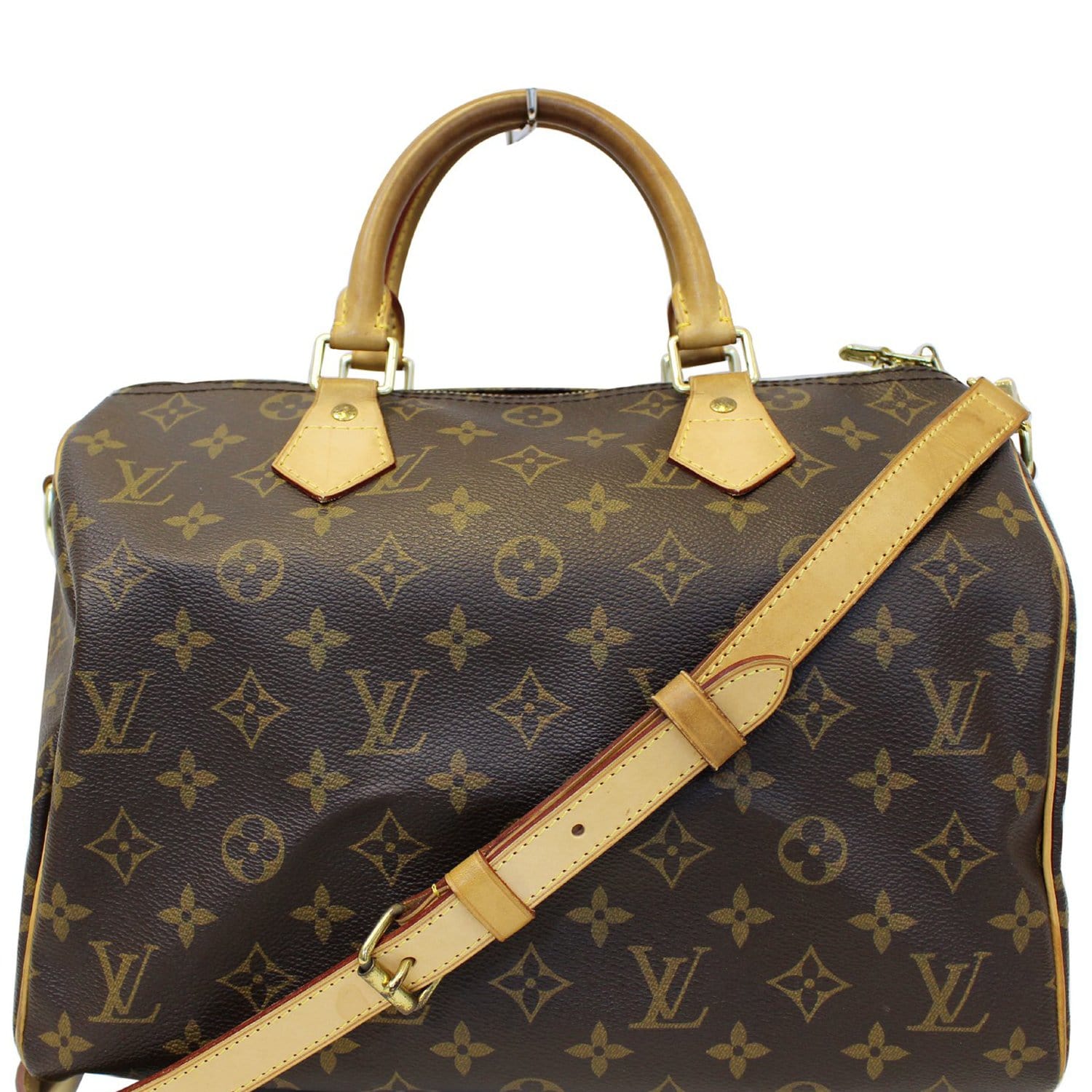 Louis Vuitton Speedy Bandouliere Monogram Giant 30 Khaki Green/White in  Coated Canvas with Gold-tone - US