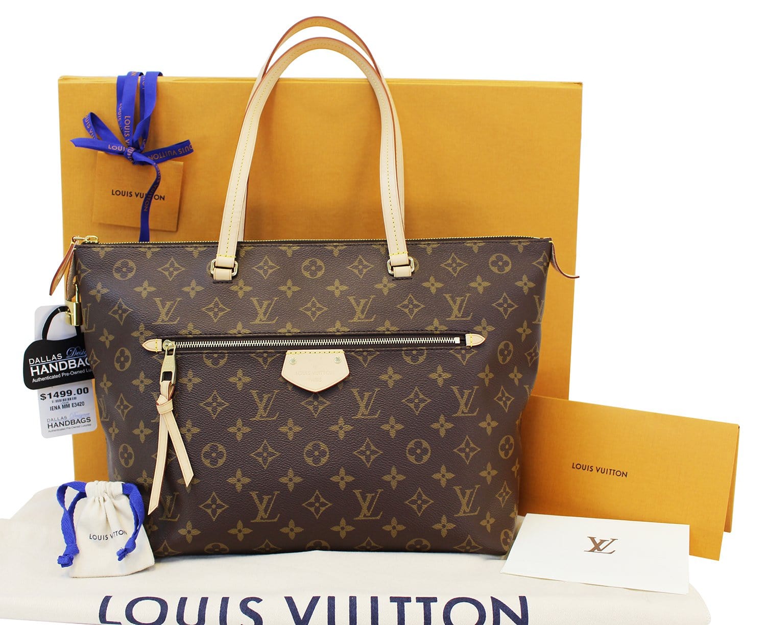 LOUIS VUITTON IENA MM IN MONOGRAM UNBOXING 