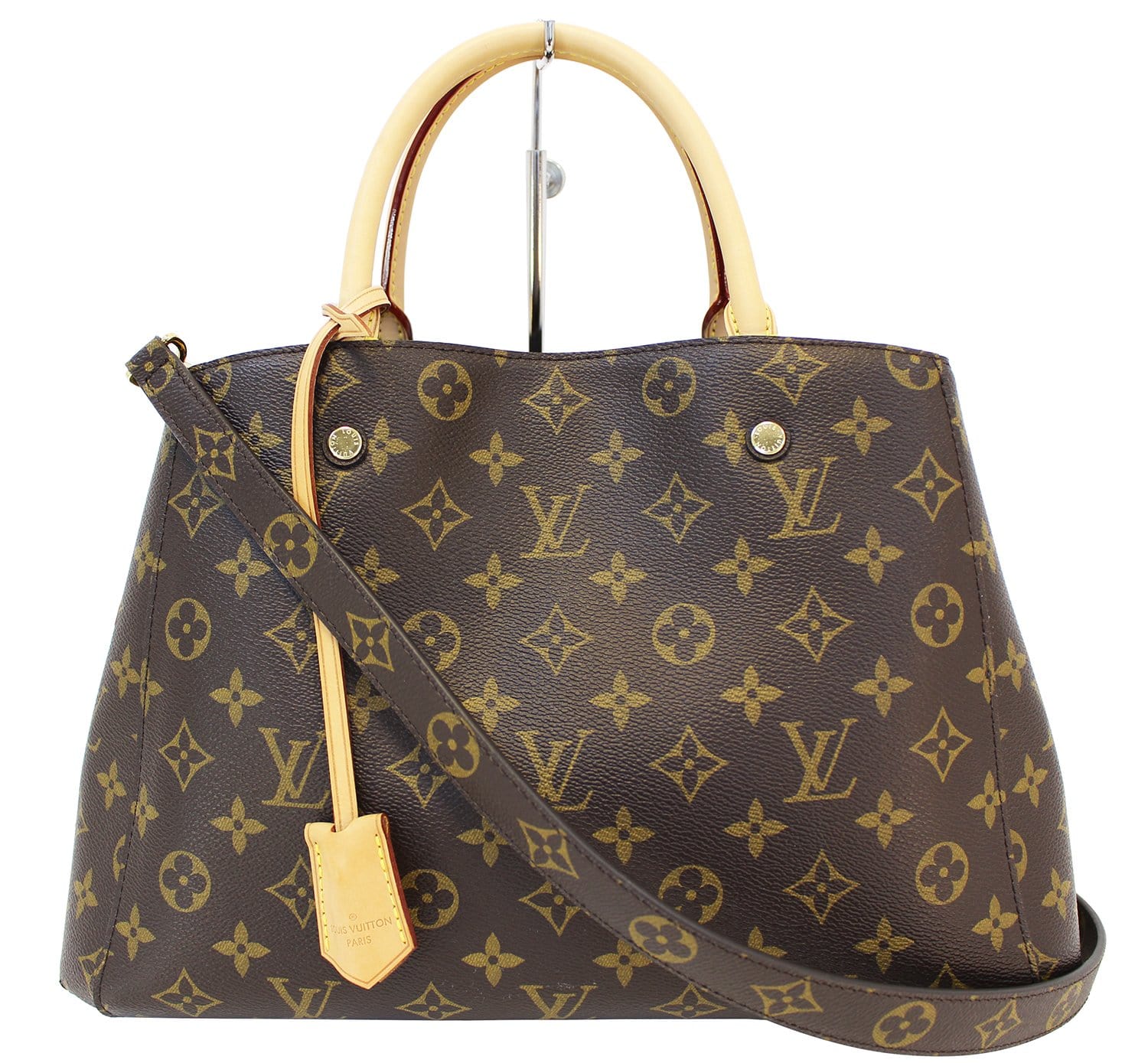Louis Vuitton Empreinte Monogram Leather Montaigne BB Bag - Yoogi's Closet