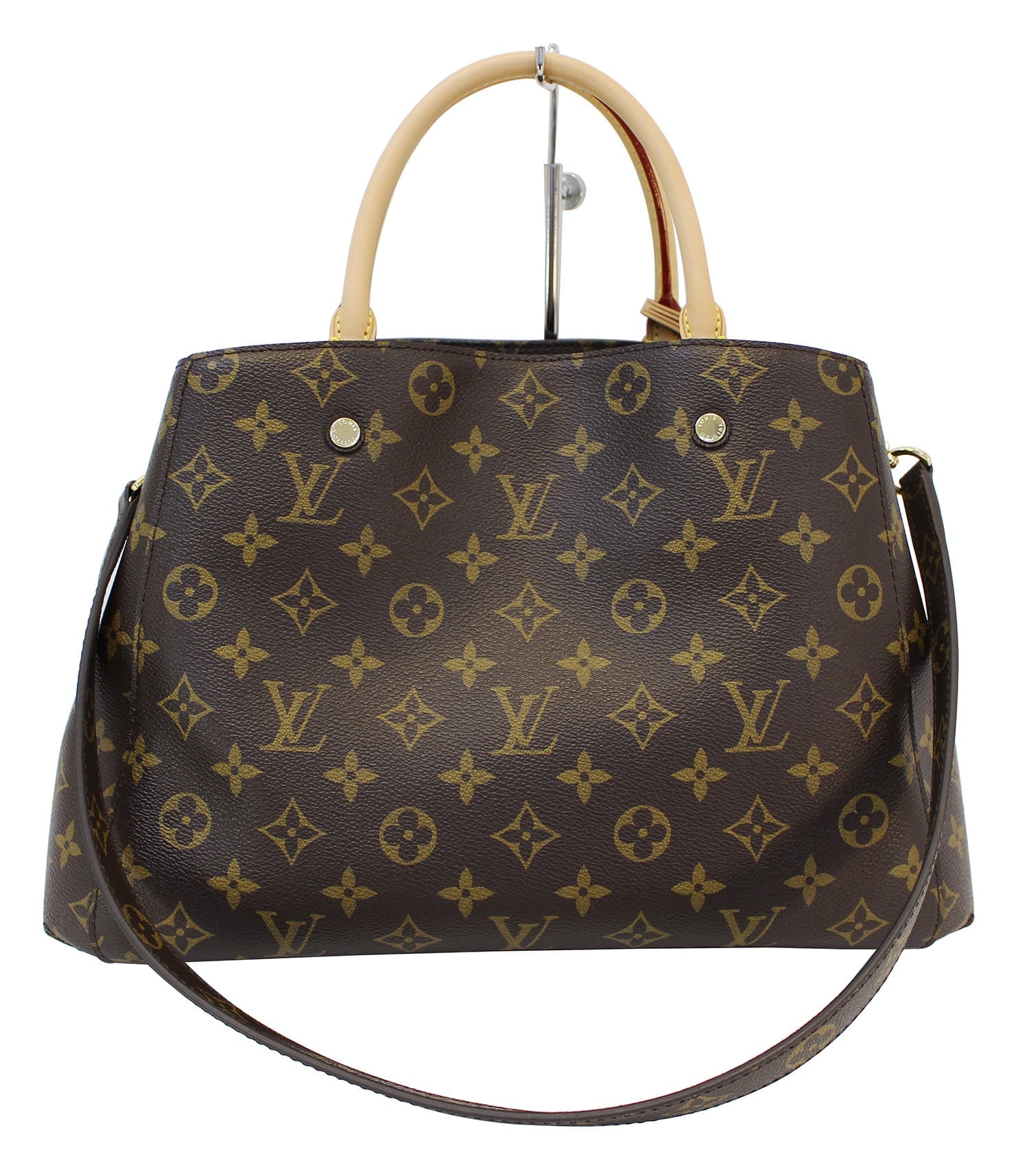 LOUIS VUITTON Monogram Montaigne MM Shoulder Handbag