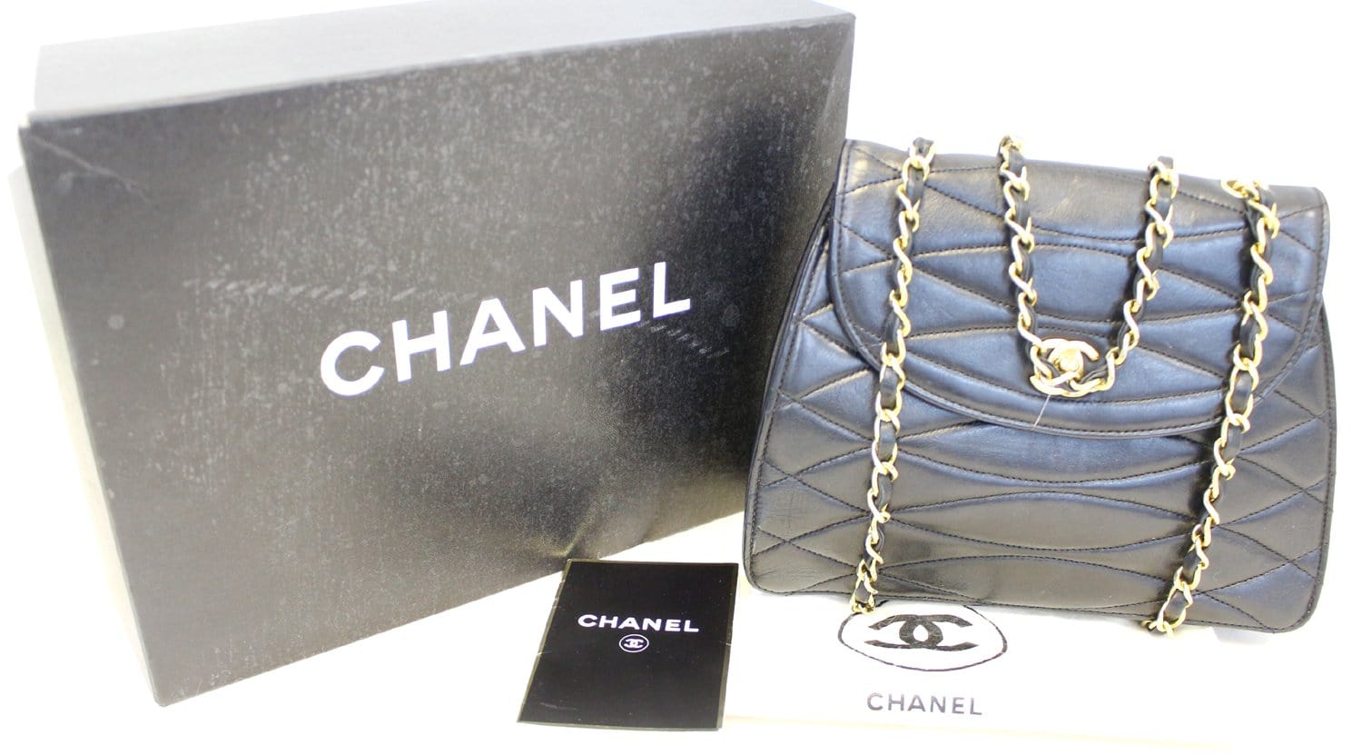 Swarovski Crystal Covered Chanel Flap Bag (crystal application service)