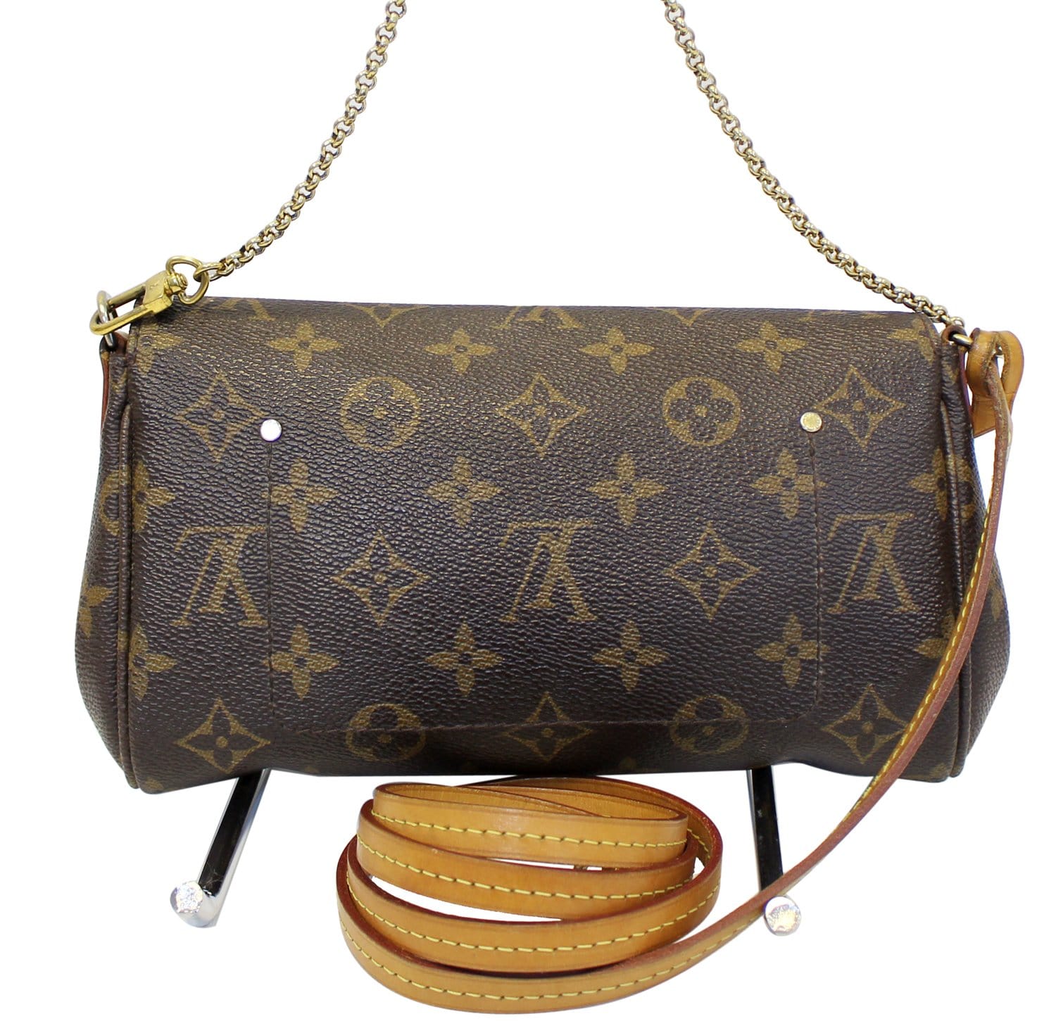 LOUIS VUITTON Favorite PM Monogram Canvas Crossbody Bag