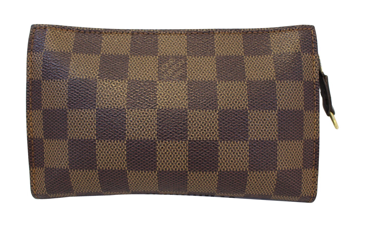 Louis Vuitton Brown Damier Ebene Pouch L