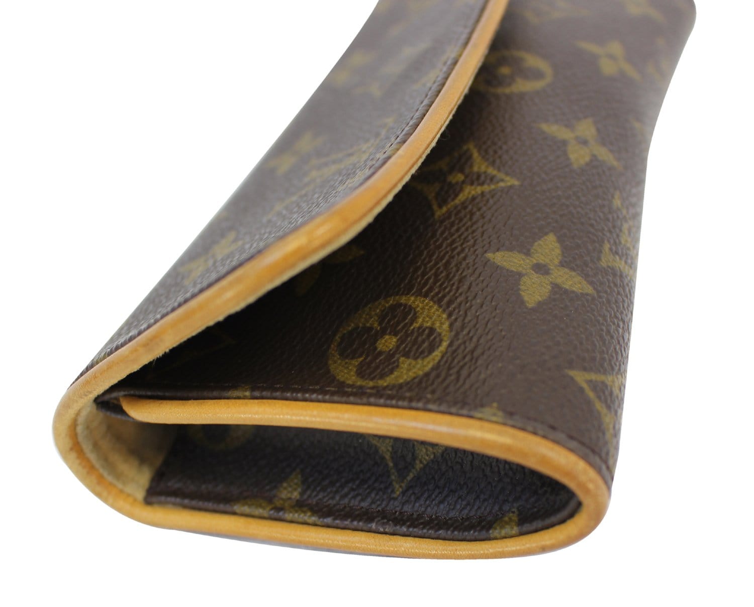 Louis Vuitton M51852 Pochette Twin GM Monogram Coated Canvas Shoulder Bag