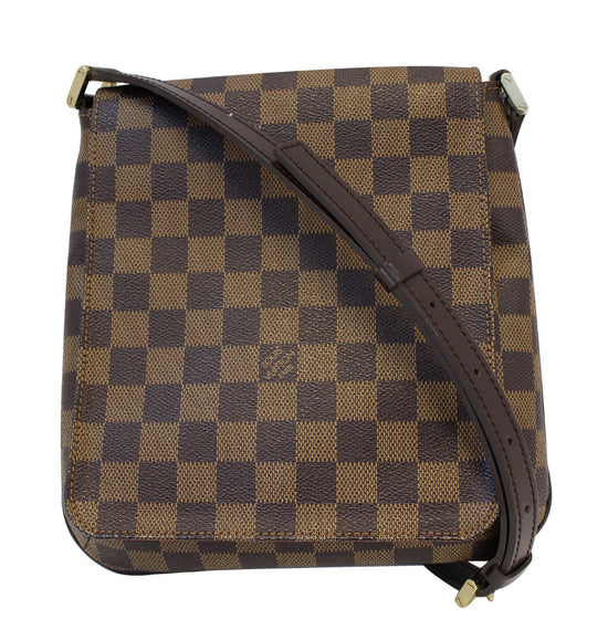 Louis Vuitton Musette Salsa Damier Ebene Cerise Lining in Canvas with  Gold-tone - US