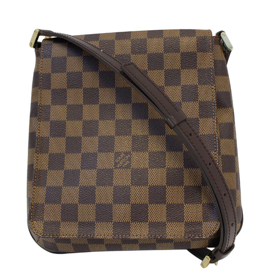 Louis Vuitton 2004 pre-owned Damier Ebene Musette Salsa Long Crossbody Bag  - Farfetch