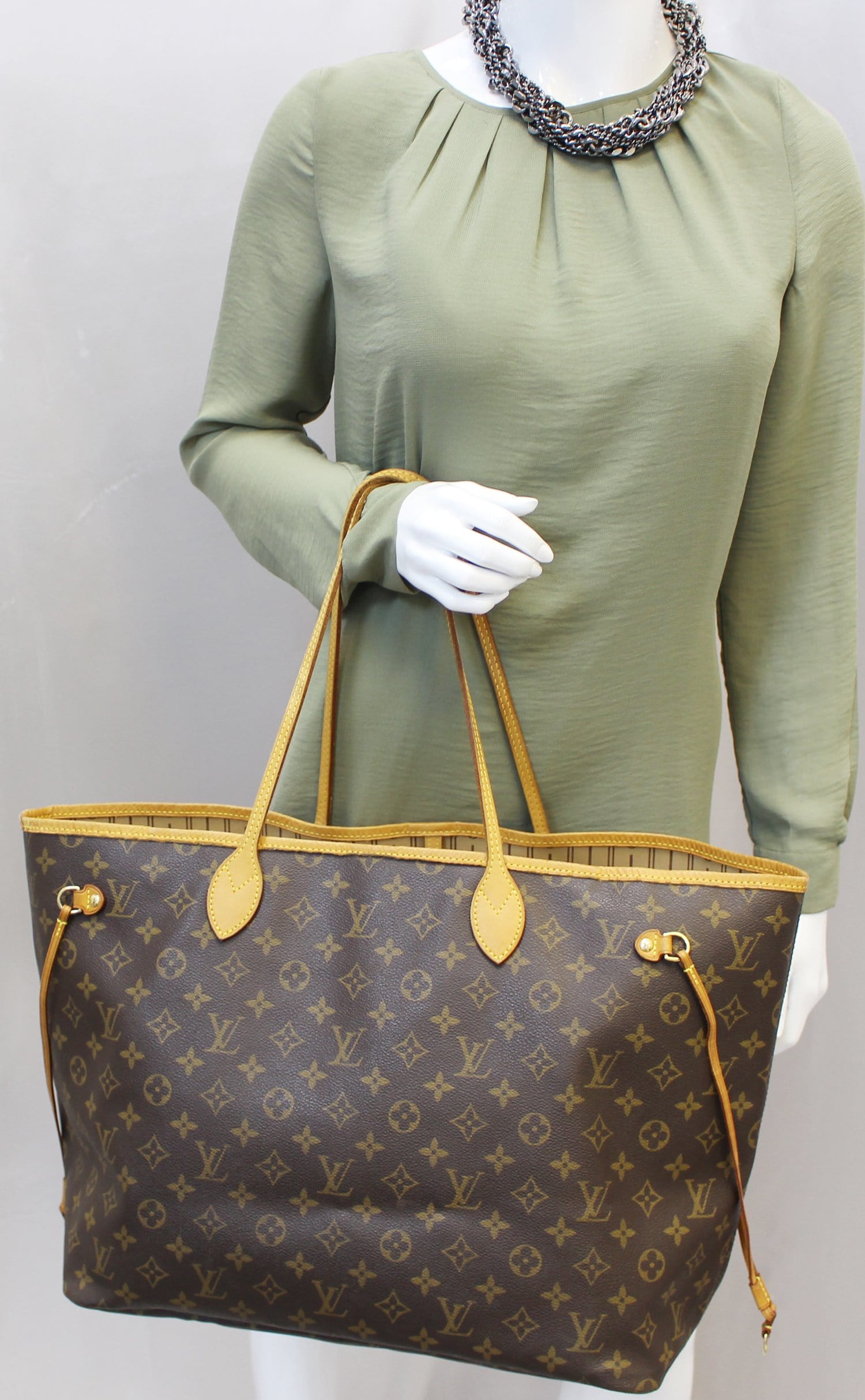  LOUIS VUITTON Neverfull GM  Monogram Canvas Shoulder Bag