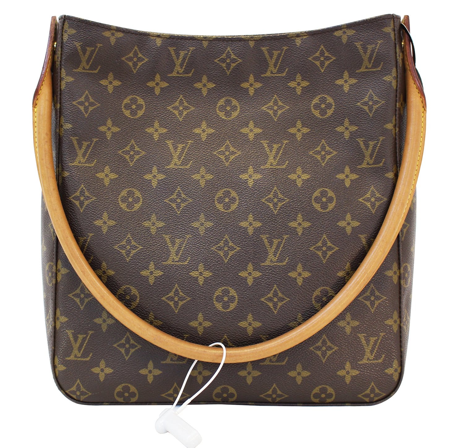 Authentic LOUIS VUITTON Monogram Canvas Looping GM Bag E3364