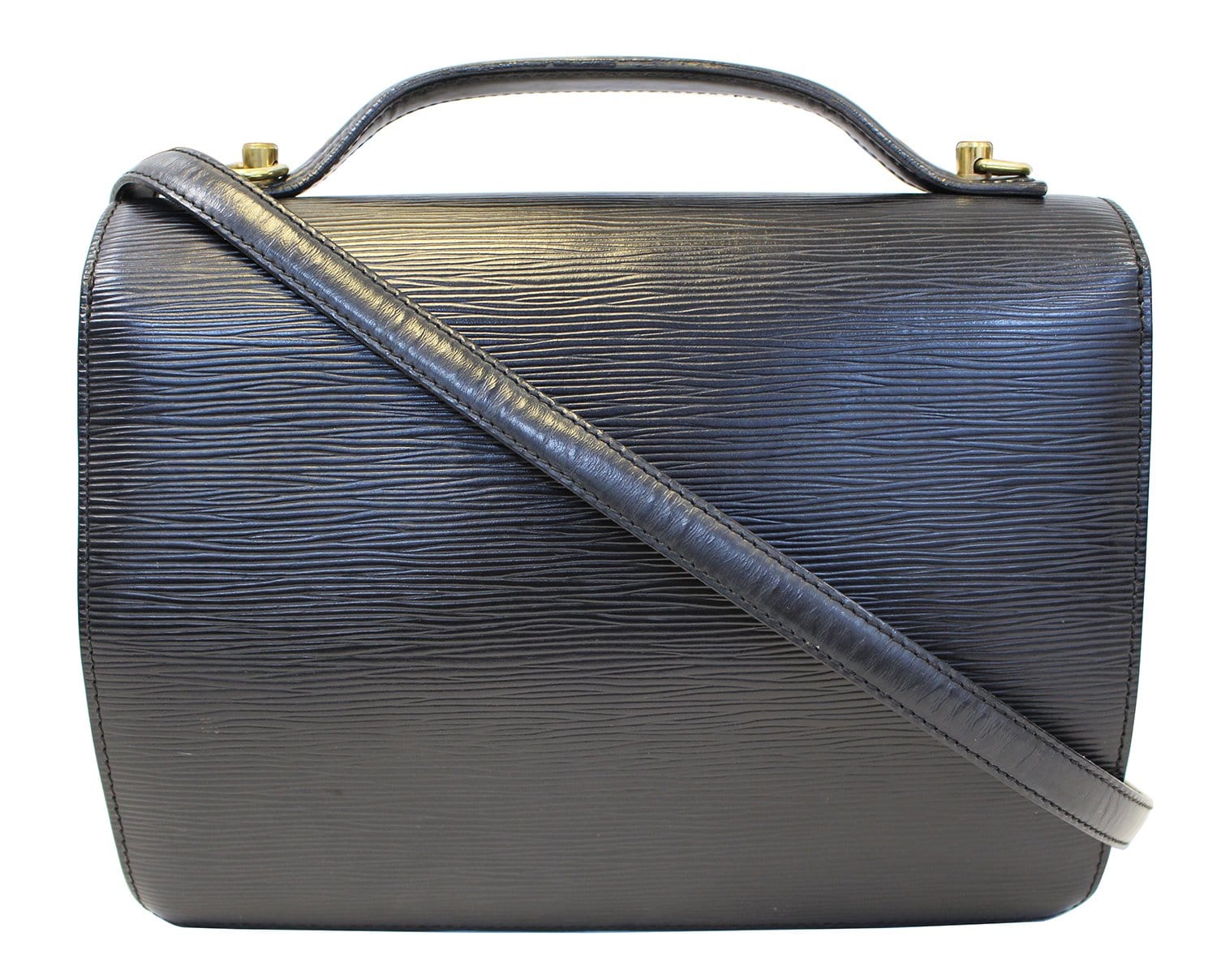 Verrassend LOUIS VUITTON Epi Leather Monceau Briefcase Bag Black - Sale PA-83