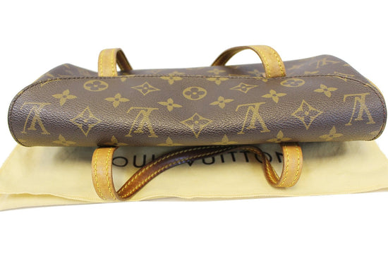 LOUIS VUITTON SONATINE MONOGRAM CANVAS SATCHEL BAG BROWN-DD5696