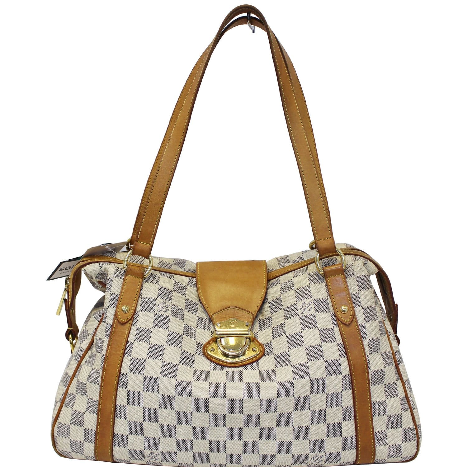 Preloved Authentic Louis Vuitton Damier Azur Stresa PM Shoulder