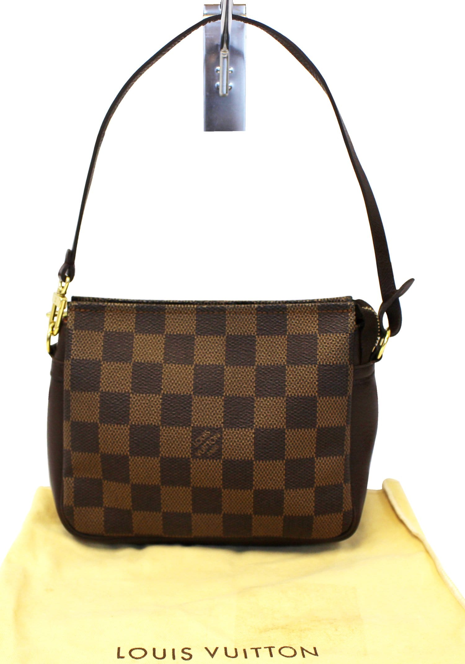 Louis Vuitton Damier Ebene Trousse Makeup Bag - Brown Handle Bags, Handbags  - LOU514360