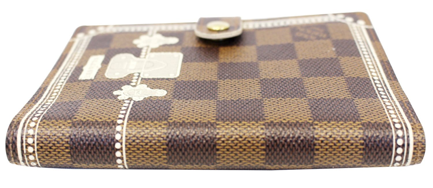 LOUIS VUITTON Damier Agenda PM Day Planner Cover LV Print E4029