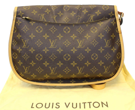 Louis Vuitton Menilmontant Messenger Bag MM Brown Monogram Canvas Large  Size