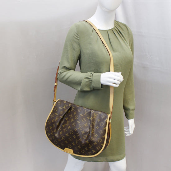 LOUIS VUITTON Menilmontant GM Monogram Canvas Shoulder Crossbody