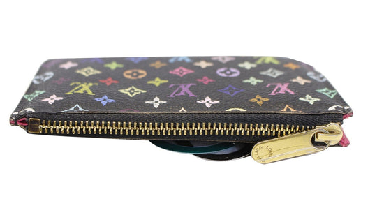 Louis Vuitton, Bags, Louis Vuitton Multicolor Noir Berlingo Coin Case  Rare Excellent