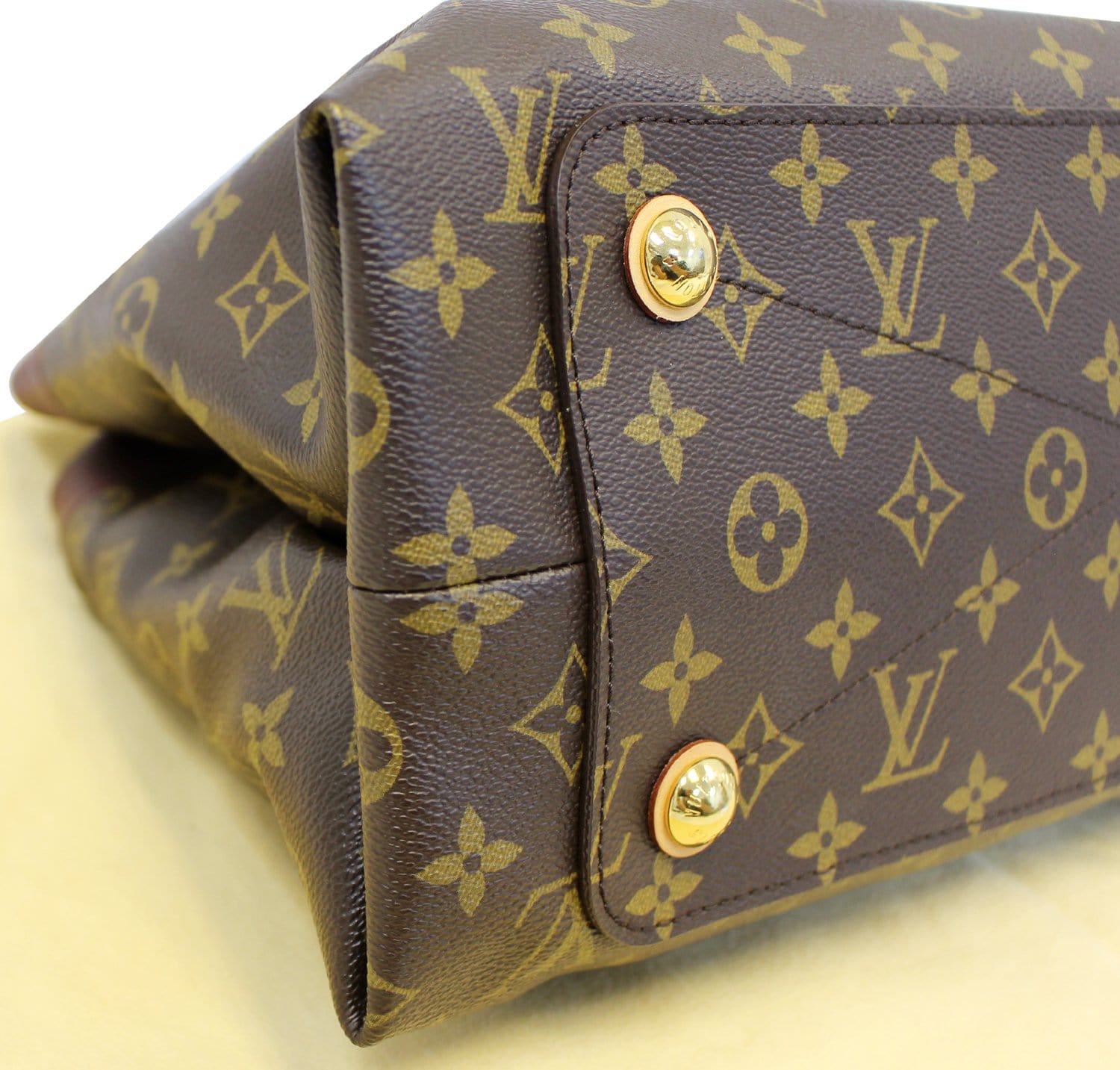 LOUIS VUITTON Olympe Aurore Monogram Canvas Satchel Shoulder Bag