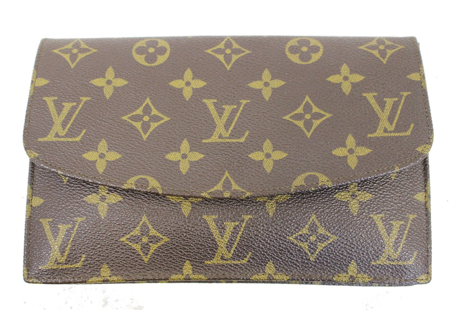 Louis Vuitton Monogram Canvas Pochette Rabat Clutch