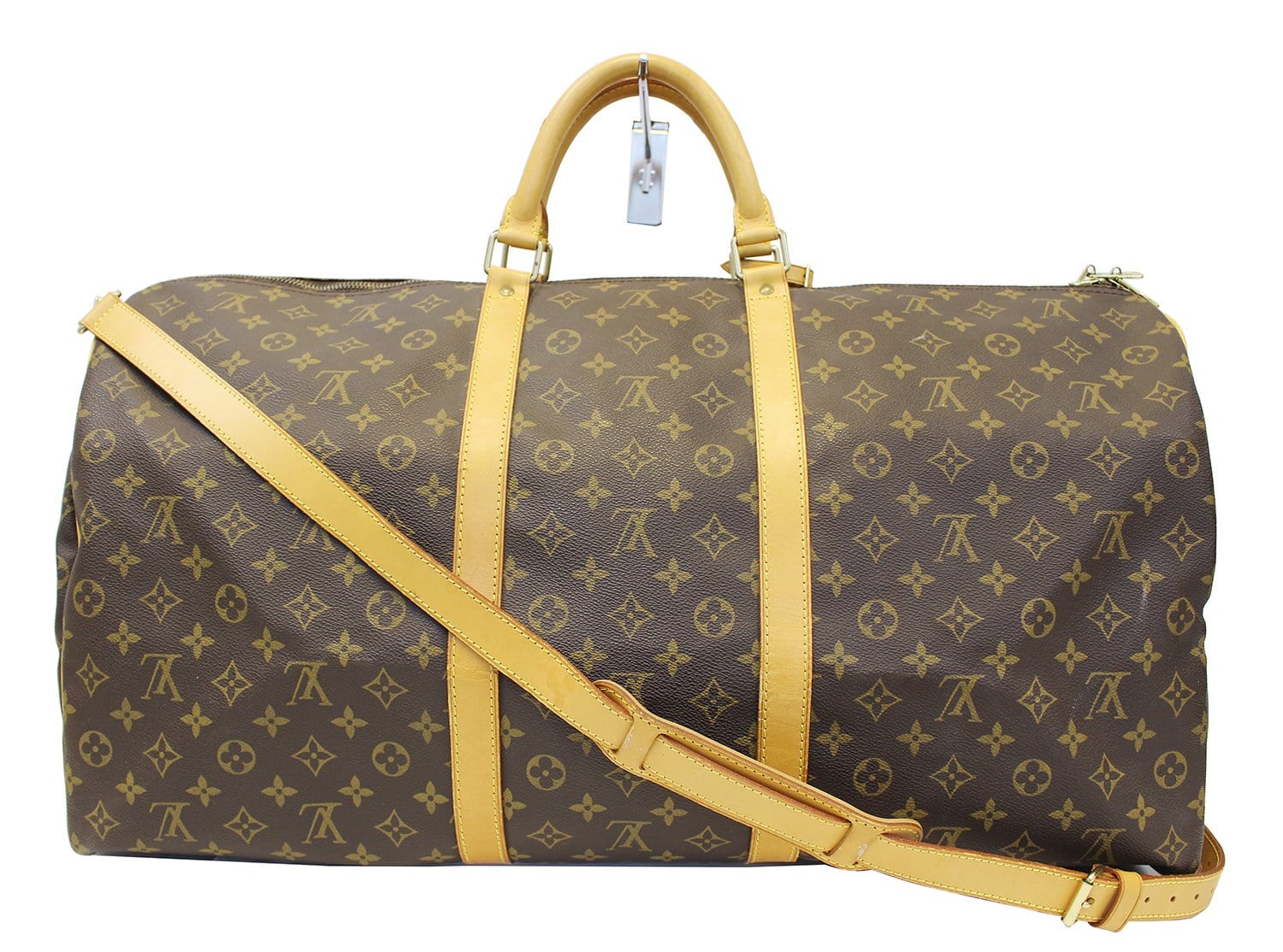 Monogram Canvas Keepall 60 Bandouliere (Authentic Pre-Owned)