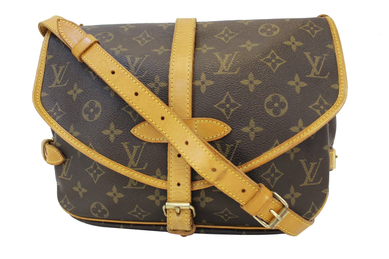 Louis Vuitton Monogram Canvas Saumur 30 Messenger Bag - Yoogi's Closet