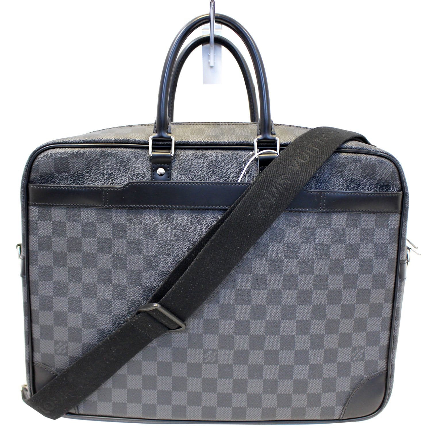 LOUIS VUITTON Damier Graphite Porte-Documents Voyage GM Briefcase Bag E4090