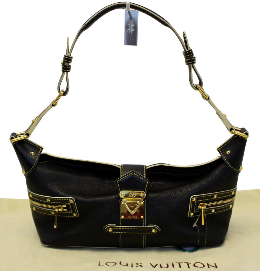 Bolsa Louis Vuitton Mahina Couro Bege Original - VF497