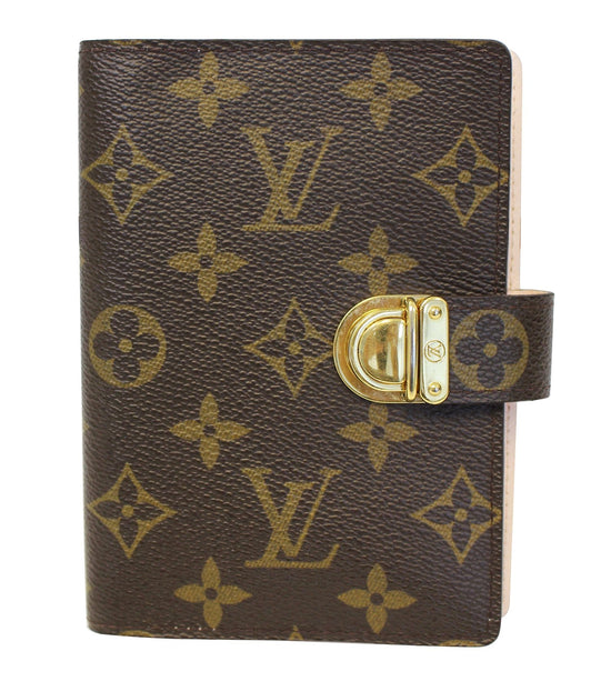 Auth Louis Vuitton Monogram Agenda Koala PM Planner Cover R21015