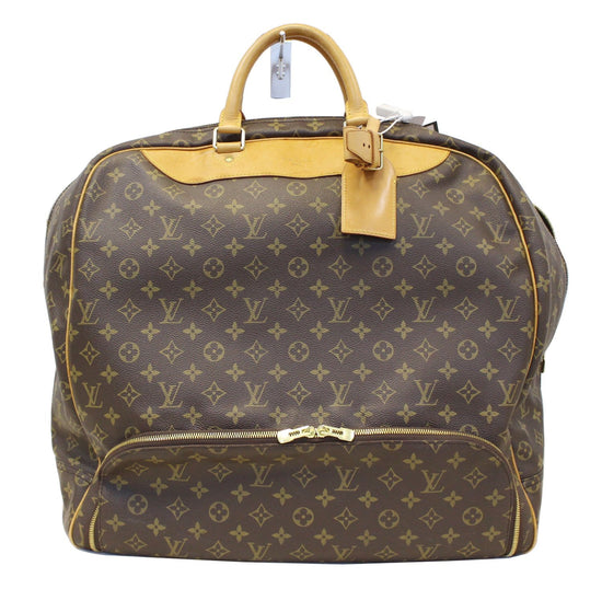 Louis Vuitton Evasion M41443 Monogram Canvas Travel Handbag Brown