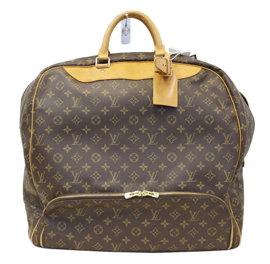 Pre-owned Louis Vuitton 2001 Evasion Travel Bag In Brown