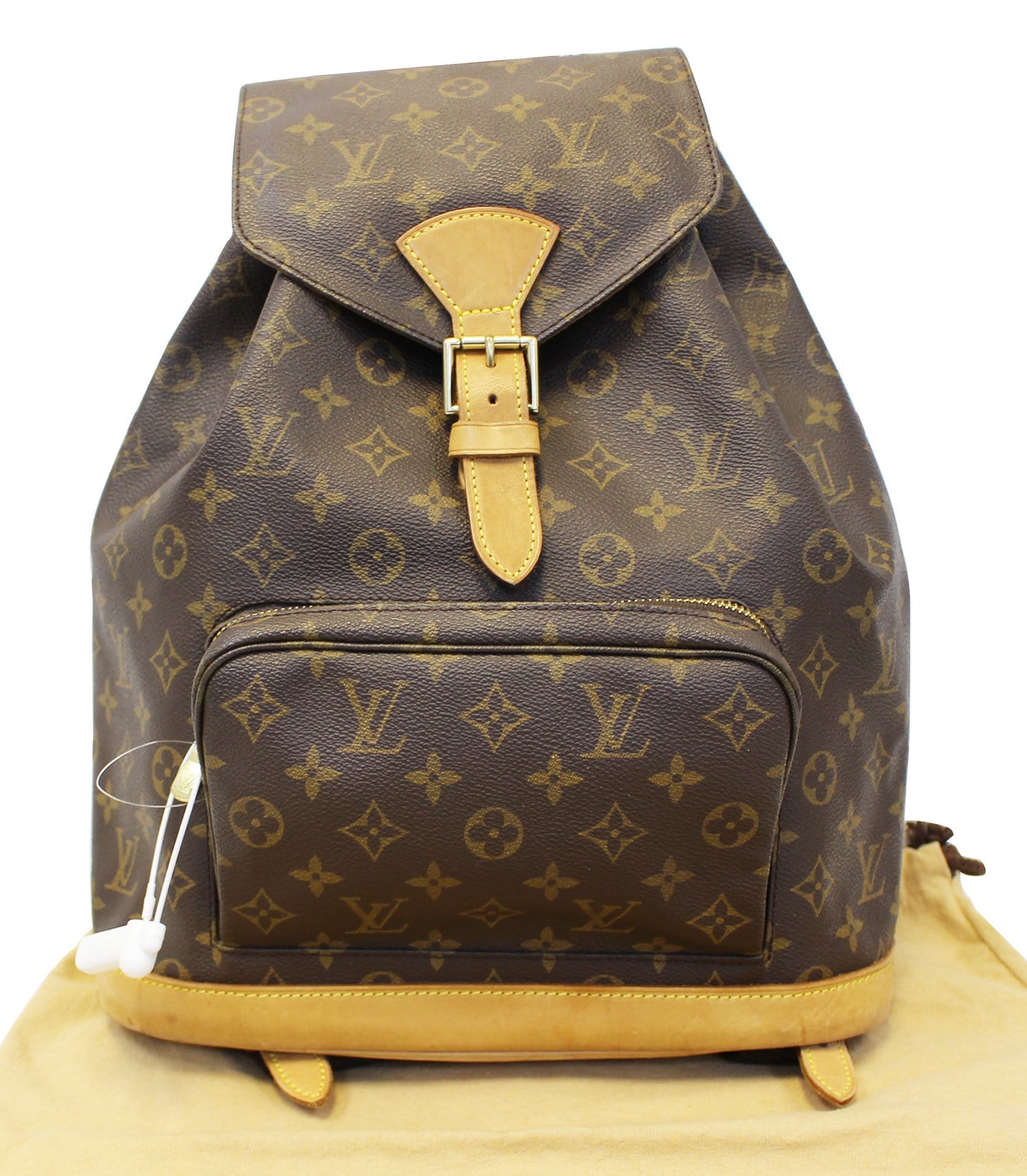 LOUIS VUITTON Monogram Canvas Montsouris GM Backpack