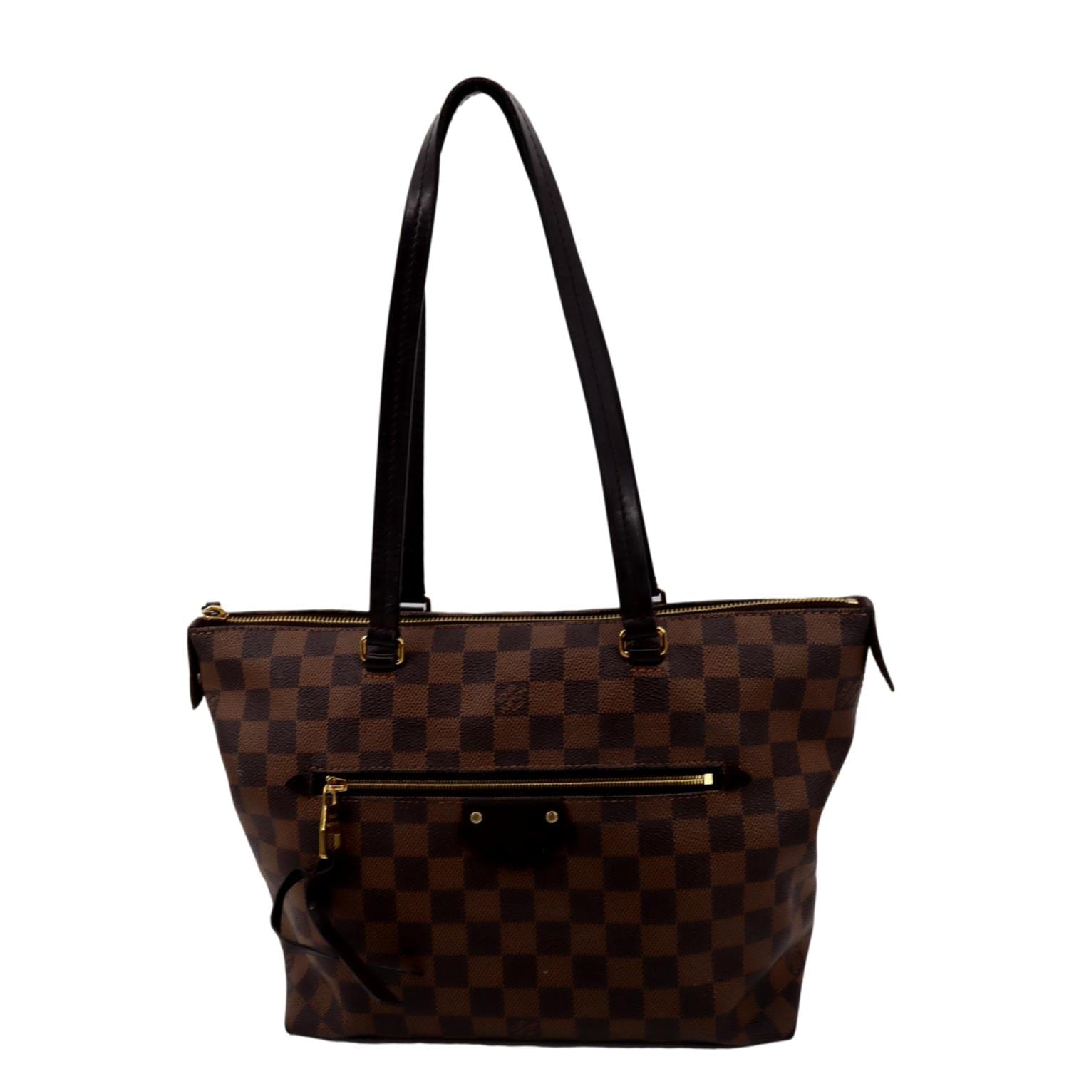 Louis Vuitton - Lena Tote PM Damier Ebene Brown - Tote w/ lock & key -  BougieHabit