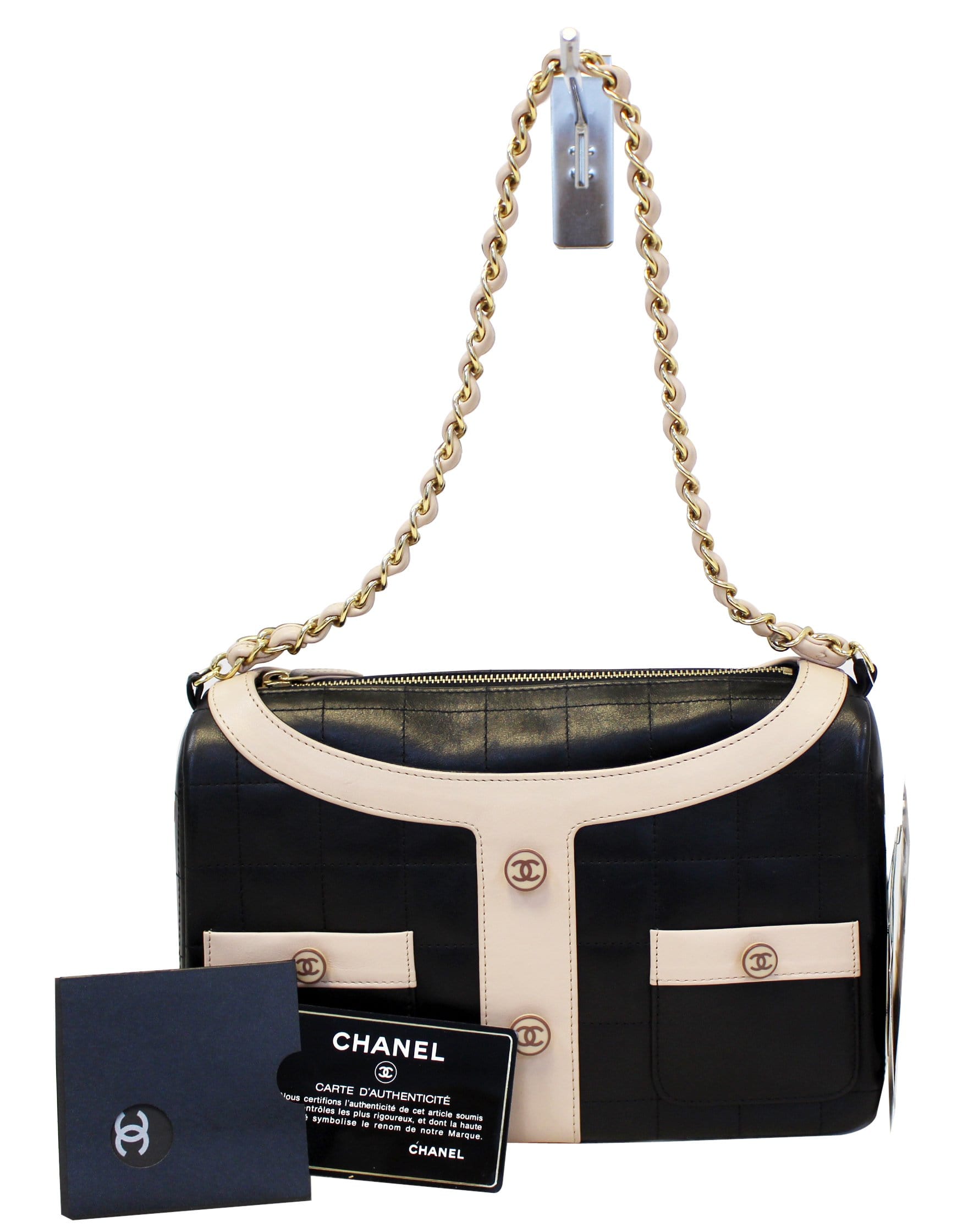 Chanel - ep_vintage luxury Store - Denim - Shoulder - Bag - chanel pre  owned handbag keychain item - Blue – dct - Plastic