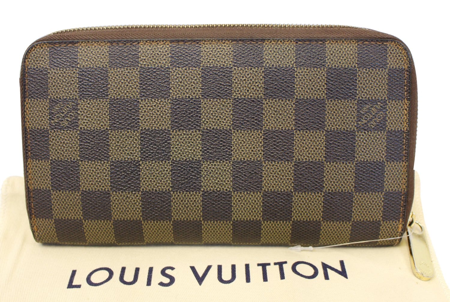 Louis Vuitton 2006 Damier Ebene Pattern Wallet