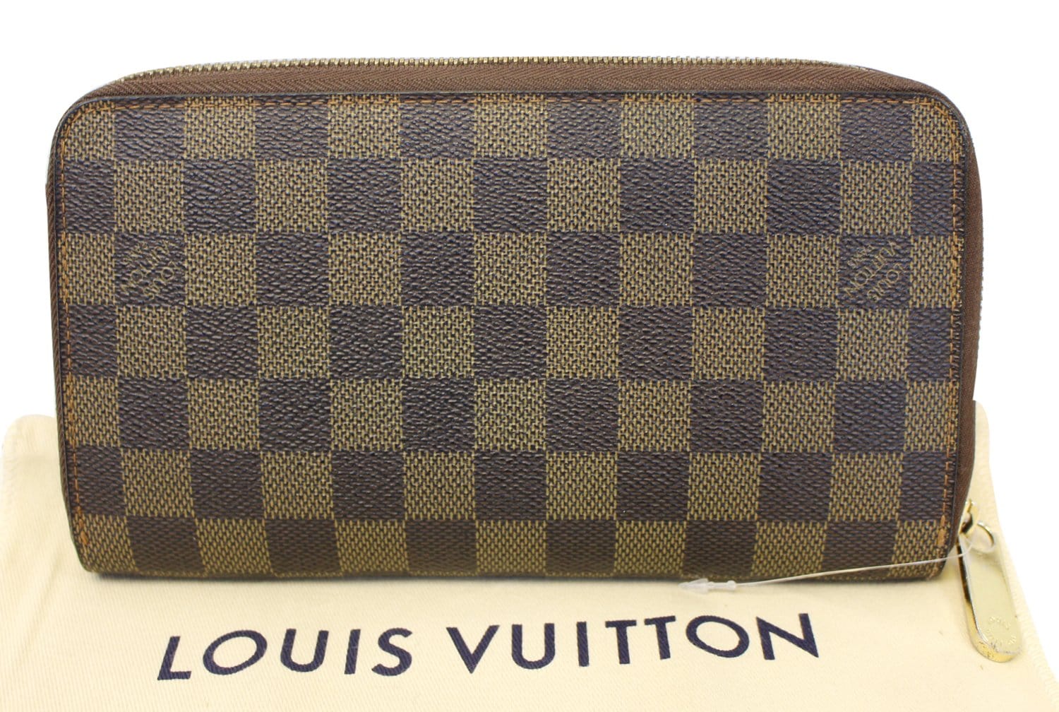 louis-vuitton damier ebene zippy wallet