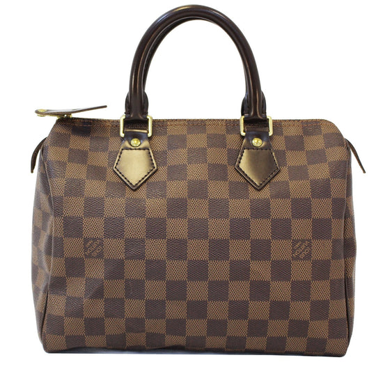 Buy Pre-owned & Brand new Luxury Louis Vuitton Bandouliere Damier Ebene  Speedy 25 Bag Online