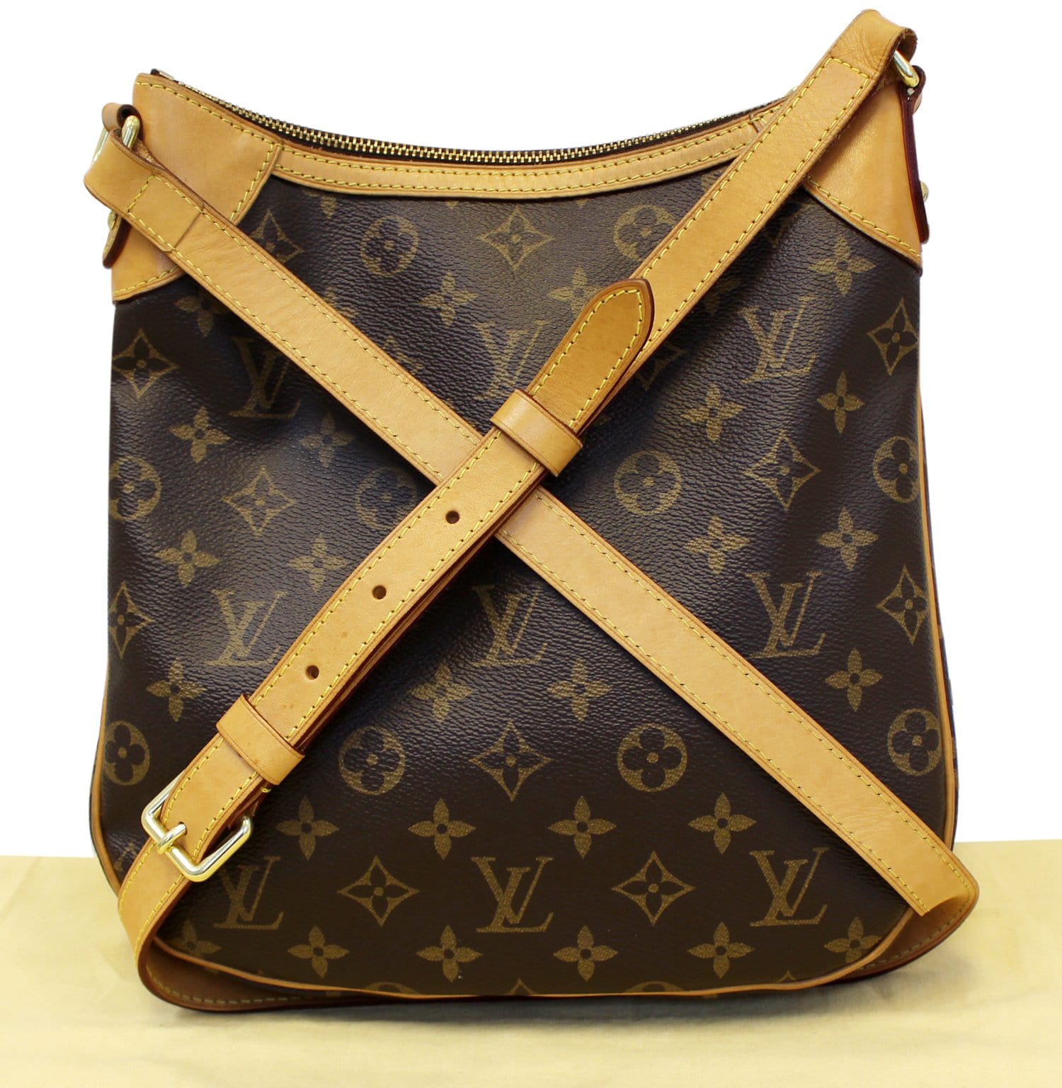 LOUIS VUITTON Monogram Canvas Odeon PM Shoulder Bag