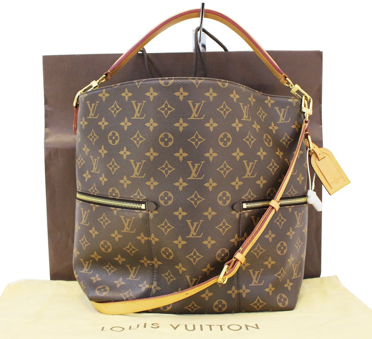 Authentic LOUIS VUITTON Monogram Melie Hobo Shoulder Bag E3411