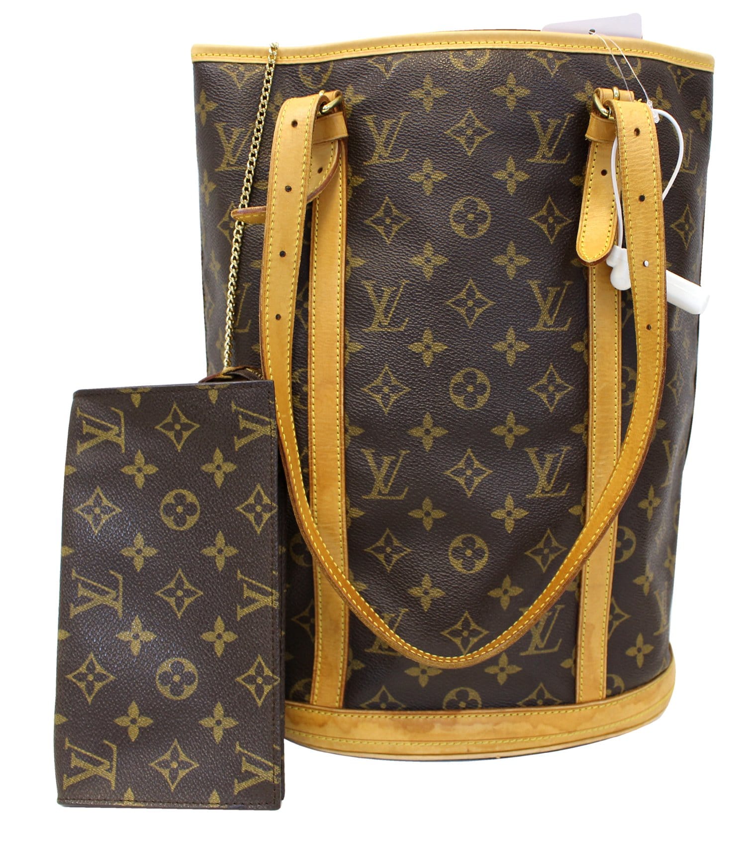 Louis Vuitton Monogram Bucket GM Shoulder Bag – KreweLuxuryShop