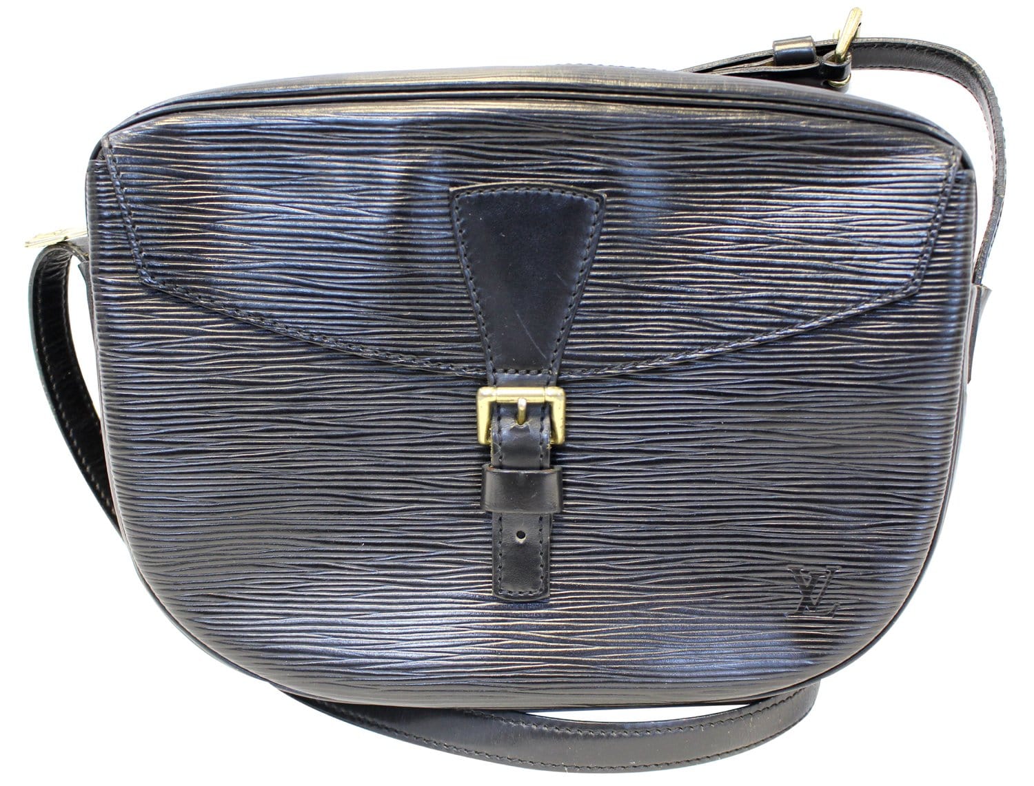 LOUIS VUITTON Louis Vuitton Epi Petite Sac Pra Noir M81238 Women's Leather  Bag