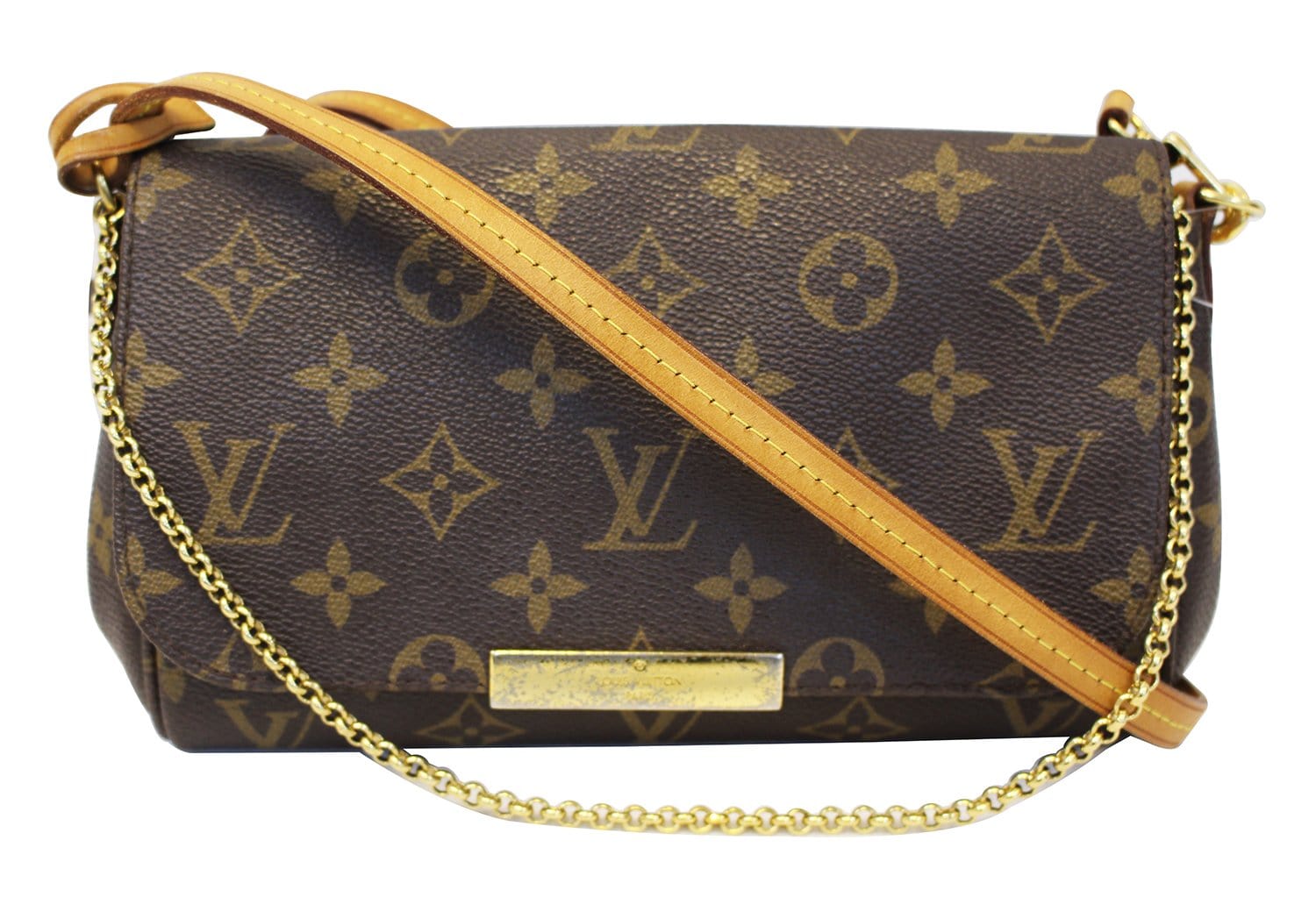 🔥NEW LOUIS VUITTON Favorite PM Monogram Crossbody Bag- FRANCE❤️RARE GIFT!