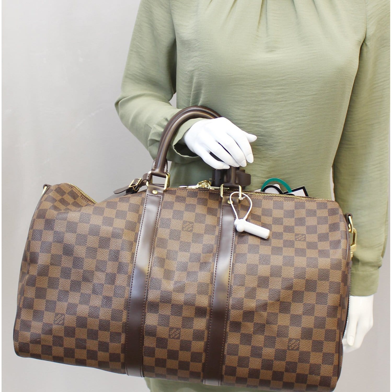 louis vuitton keepall 45 damier