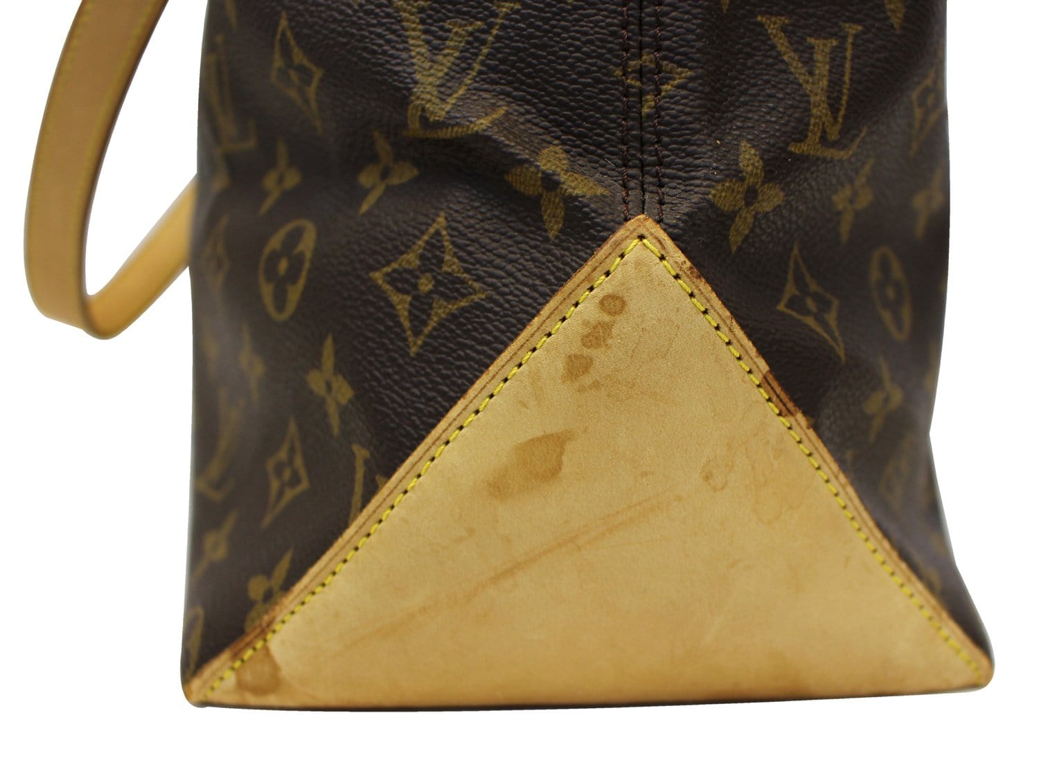 LOUIS VUITTON Monogram Canvas Cabas Mezzo Shoulder Bag